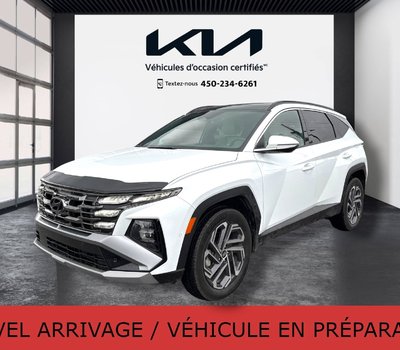 Hyundai Tucson Hybrid Ultimate, JAMAIS ACCIDENTÉ, CUIR, TOIT, GPS, HUD 2025 ICI PAS DE CACHETTE
