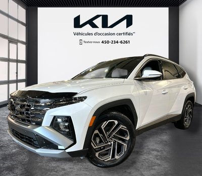 Hyundai Tucson Hybrid Ultimate, JAMAIS ACCIDENTÉ, CUIR, TOIT, GPS, HUD 2025 ICI PAS DE CACHETTE