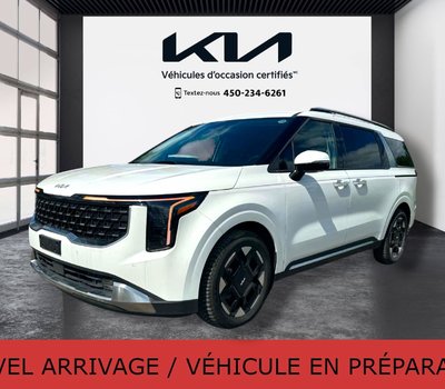 Kia Carnival Hybrid EX, JAMAIS ACCIDENTÉ, 8 PASSAGERS, CUIR 2026 *** 7.2L / 100 KM  ***