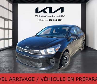 2019 Kia Rio LX+, 8 PNEUS, SIÈGES CHAUFFANTS, AUTOMATIQUE NO CARFAX