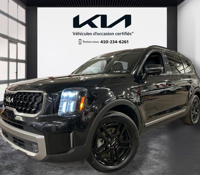 Kia Telluride X-LINE, JAMAIS ACCIDENTÉ, 7 PASSAGERS, CUIR, TOIT 2023 ICI PAS DE CACHETTE
