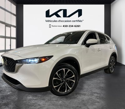Mazda CX-5 GS, AWD, CUIR, 8 PNEUS, TOIT OUVRANT 2022 ICI PAS DE CACHETTE