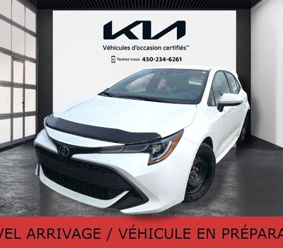 Toyota Corolla Hatchback SE, JAMAIS ACCIDENTÉ, 8 PNEUS, VOLANT CHAUFFANT 2022 *** SEULEMENT 30 782 KM ***