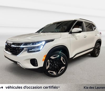 Kia Seltos SX, JAMAIS ACCIDENTÉ, CUIR, TOIT, AWD, GPS 2024 *** SEULEMENT 20 610 KM***