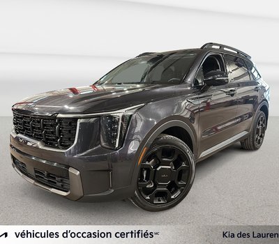 Kia Sorento X-Line, JAMAIS ACCIDENTÉ, 6 PASSAGERS, CUIR, TOIT 2025 *** TAUX A PARTIR DE 3.99% ***