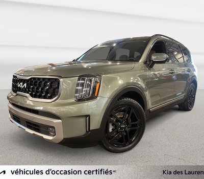 Kia Telluride X-Line, JAMAIS ACCIDENTÉ, 7 PASS, CUIR, TOIT, AWD 2023 ICI PAS DE CACHETTE