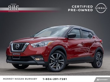 2019 Nissan KICKS SV CVT + NISSAN CERTIFIED