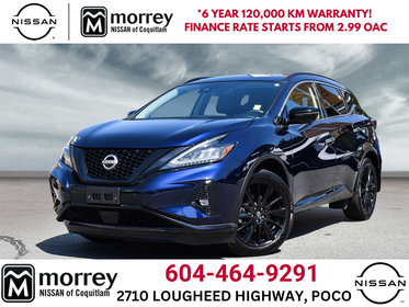 2023 Nissan Murano MIDNIGHT EDITION AWD NISSAN CERTIFIED  PRE OWNED