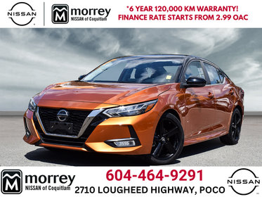 2021 Nissan Sentra SR NISSAN CERTIFIED PRE OWNED