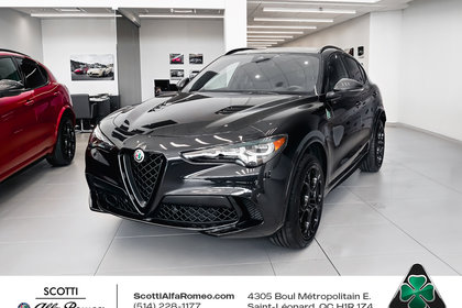 Alfa Romeo Stelvio Quadrifoglio SUPER SPORT 2024 | Noir Vulcano Métallique - Photos