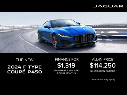 The 2024 Jaguar F-TYPE Coupé