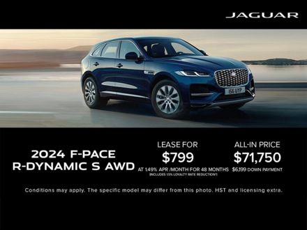 The 2024 Jaguar F-PACE