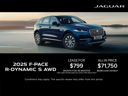 The 2025 Jaguar F-PACE