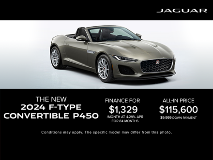 The 2024 Jaguar F-TYPE Convertible