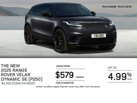 The 2025 Range Rover Velar