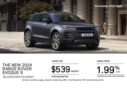 The 2024 Range Rover Evoque