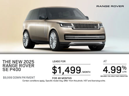 The 2025 Range Rover