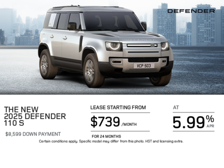 The 2025 Land Rover Defender S