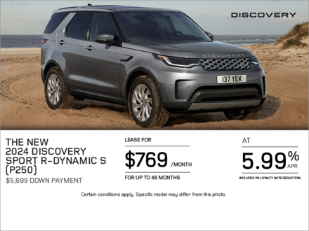 The 2024 Land Rover Discovery Sport