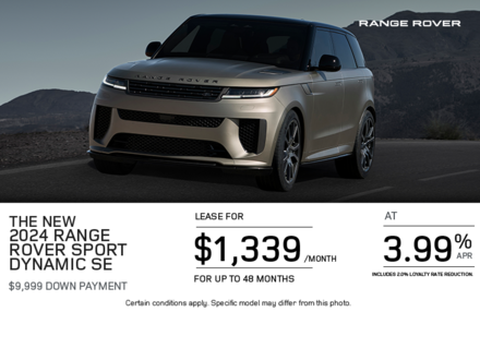 The 2024 Range Rover Sport