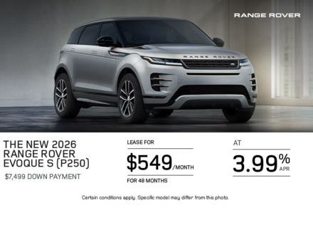 The 2026 Range Rover Evoque