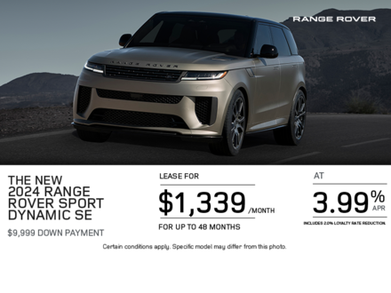 The 2024 Range Rover Sport