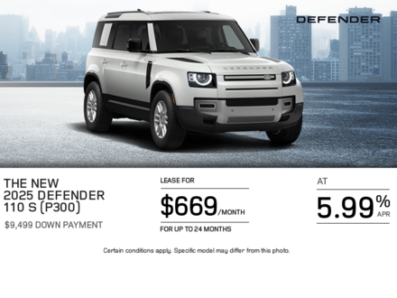The 2025 Land Rover Defender S