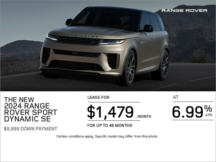 The 2024 Range Rover Sport