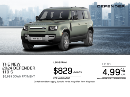 The 2024 Land Rover Defender S