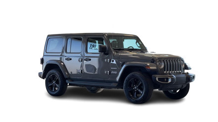 2020 Jeep Wrangler JL Unlimited Sahara Local Trade, Leather,