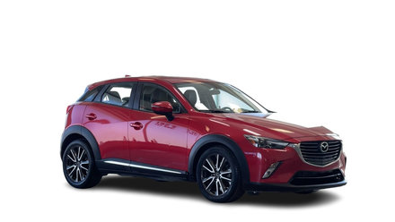 2016 Mazda CX-3 GT AWD Local Trade, Navigation, Moonroof,