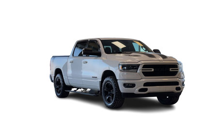 2019 Ram RAM 1500 Crew Cab 4x4 (dt) Sport/rebel Leather, Local Trade,