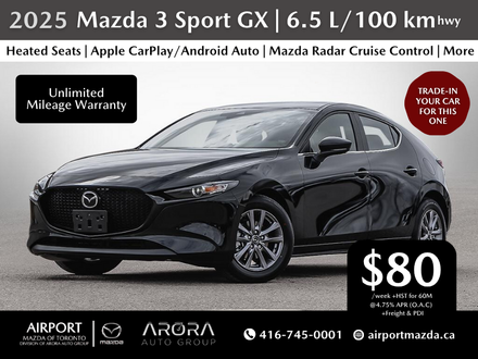 2025  Mazda3 Sport