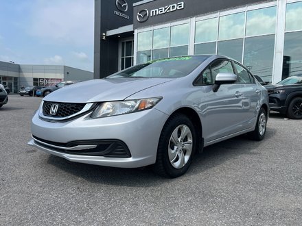 Honda Civic Sedan LX SIEGES CHAUFFANTS REGULTEUR DE VITESSE A/C 2015
