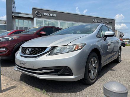 Honda Civic Sedan LX SIEGES CHAUFFANTS REGULTEUR DE VITESSE A/C 2015