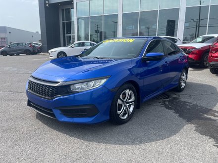 2018 Honda Civic Sedan LX A/C AUTO SIEGES CHAUFFANTS CAMERA REGULATEUR