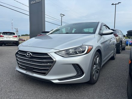 Hyundai Elantra GLS TOIT A/C SIEGES EN CUIR CHAUFFANTS CAMERA MAGS 2018