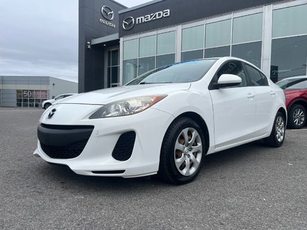 2012  Mazda3 GX A/C ANTIPATINAGE LECTEUR CD PRISE AUX