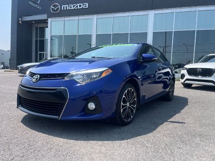Toyota Corolla S TOIT SIEGES CHAUFFANTS BLUETOOTH A/C AUTO 2015