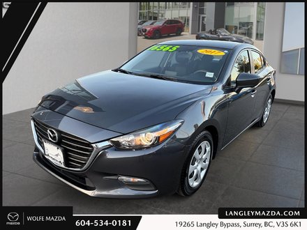 2017  Mazda3 GX