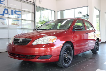 Toyota Corolla CE MANUEL AIR CLIM TRES PROPRE  INSPECTÉ 2008