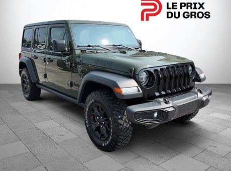 Jeep Wrangler Unlimited Willys 2 toits 2021