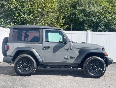 2023 Jeep Wrangler Sport | SoftTop | A/C | USB | Warranty to 2028