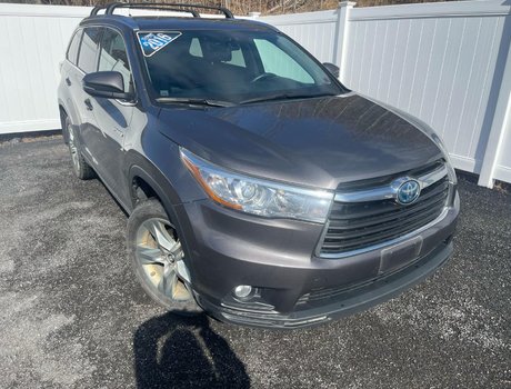 2016 Toyota Highlander hybrid Limited | HEV | Leather | SunRoof | Nav | Cam | XM