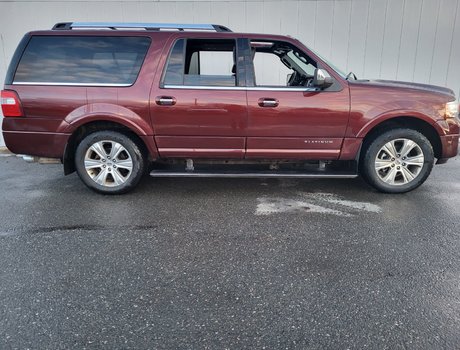 2016 Ford Expedition max Platinum | Leather | 7-Pass | Nav | Cam | USB | XM