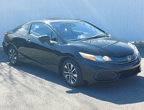 2015 Honda Civic Coupe EX | HtdSeats | Cam | Bluetooth | USB | Keyless