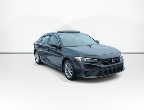 2022 Honda Civic Sedan EX | Roof | Heated Seats | Cam | Warranty to 2028