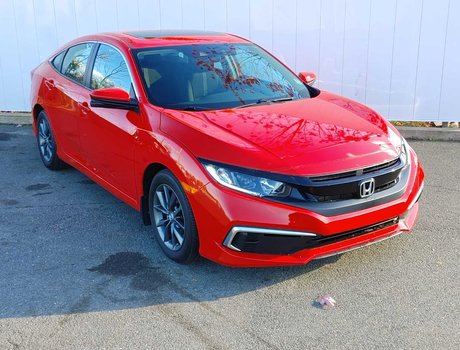 2021 Honda Civic EX | SunRoof | Cam | HtdSeats | Warranty to 2026