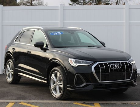 2019 Audi Q3 Progressiv | S-Line | Leather | SunRoof | Cam | XM