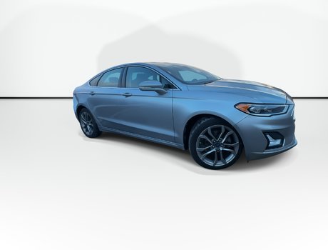 2020 Ford Fusion Hybrid Titanium | Cam | Roof | HtdSeat | Warranty to 2028